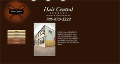 Desktop Screenshot of haircentralsudbury.com