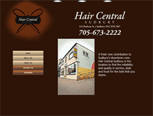 Tablet Screenshot of haircentralsudbury.com